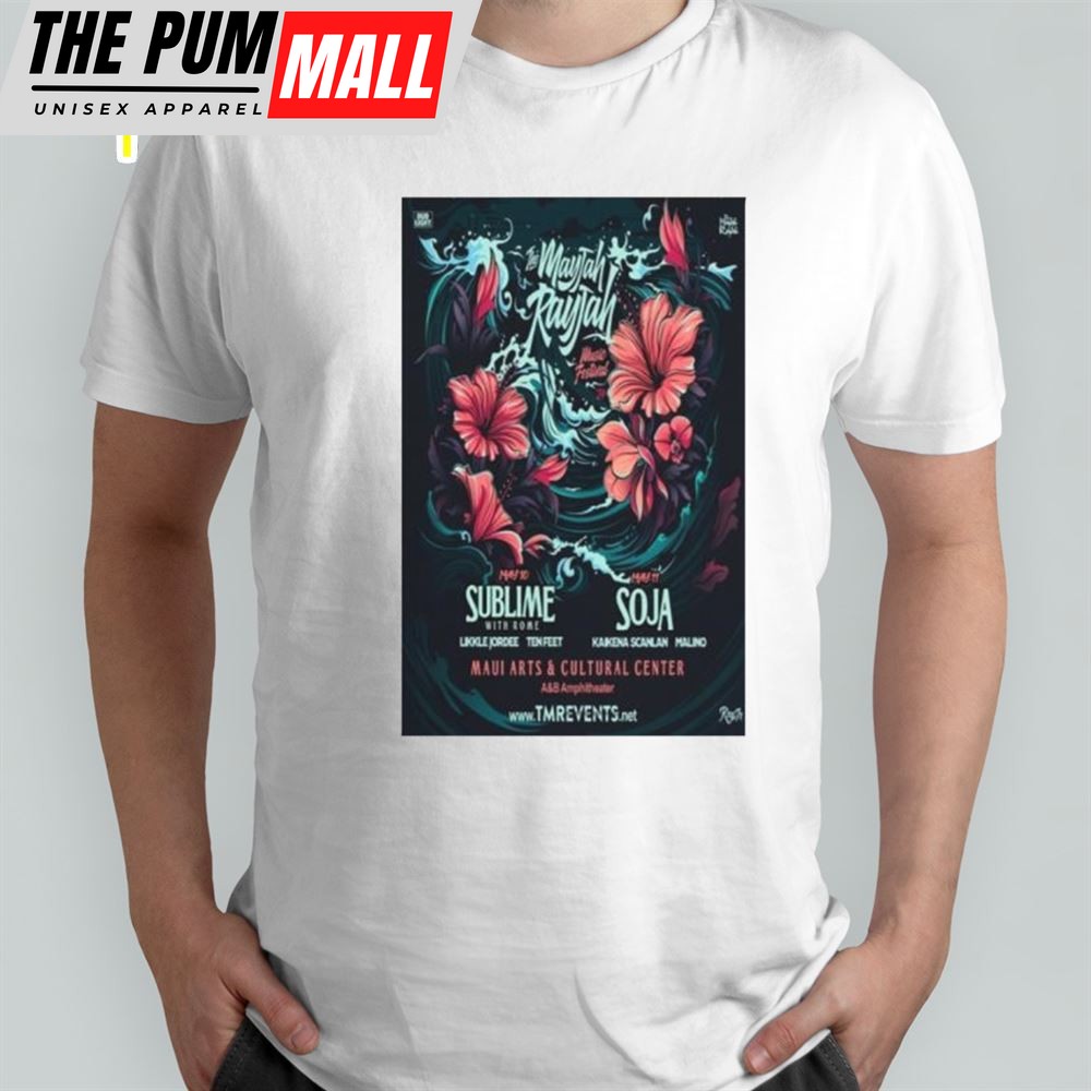 The MayJah RayJah Music Festival 2025 May 10 Aloha Stadium T-shirt