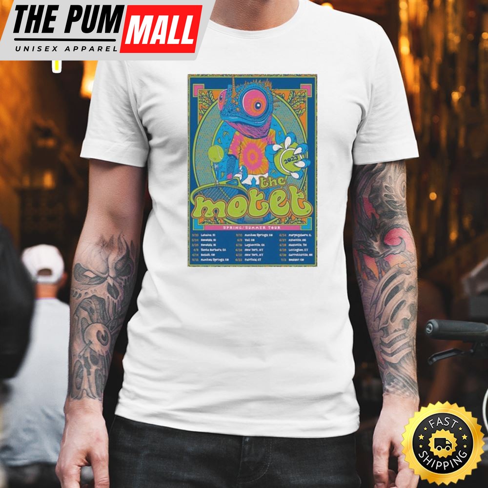 The Motet Spring Summer Tour 2025 Poster Unisex T-shirt