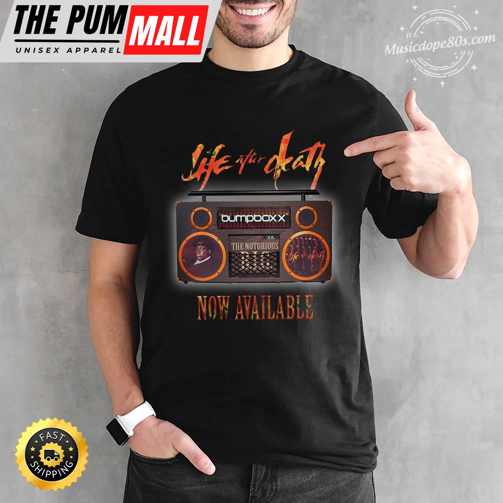 The Notorious BIG Life After Death album T-shirt