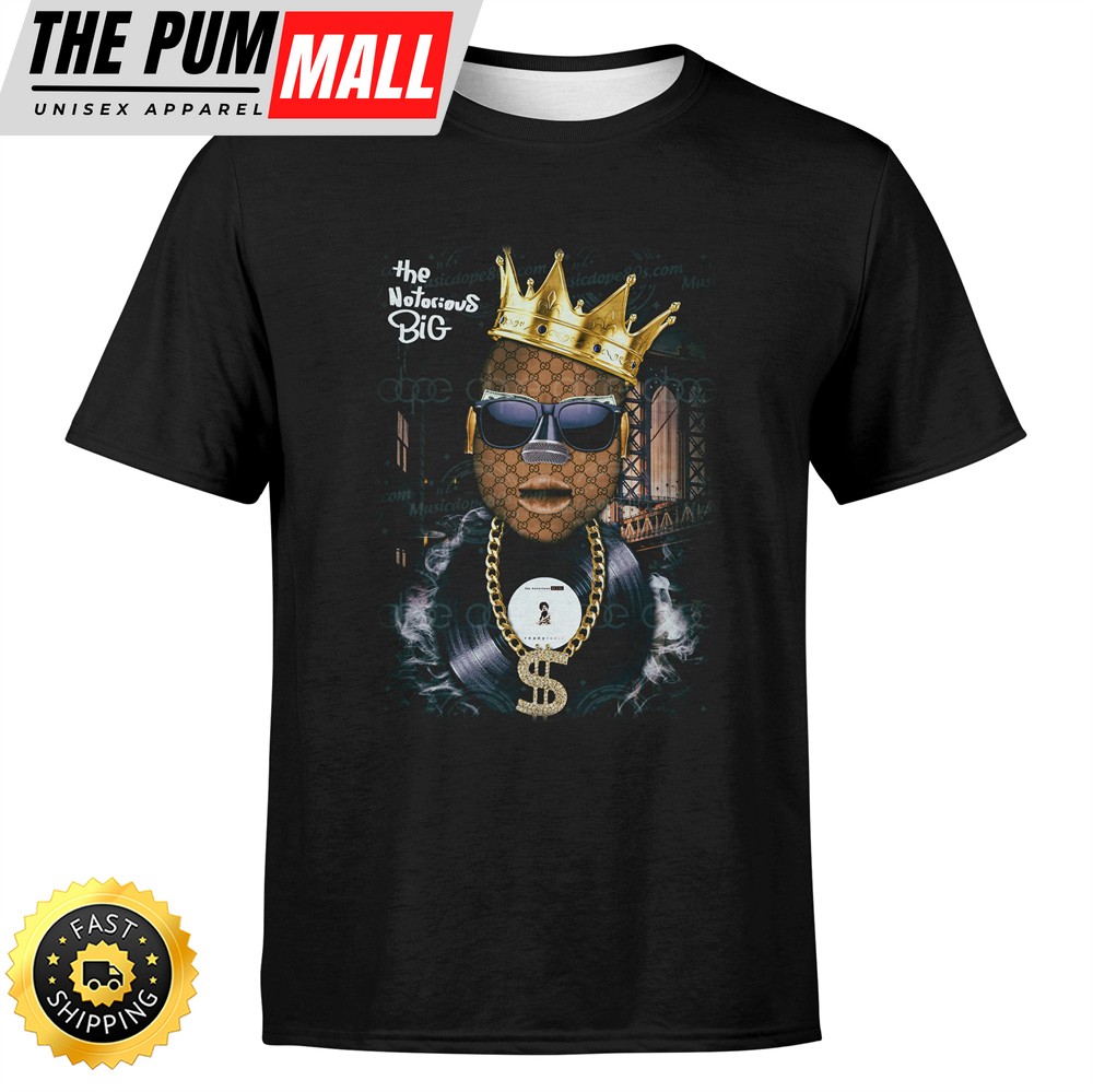 The Notorious Big Ready For Die Vinyl T-Shirt
