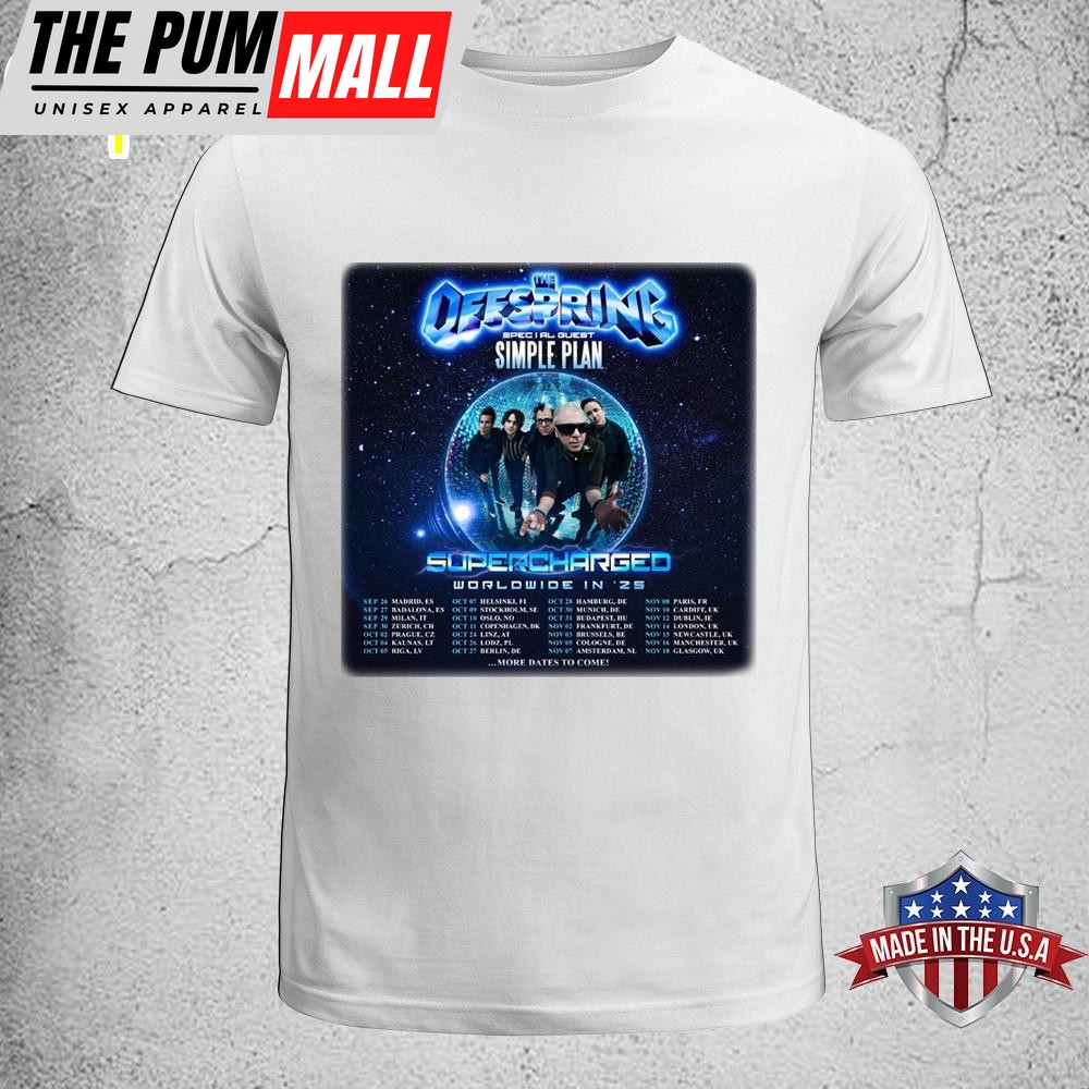The Offspring Wold Tour In 2025 Music Unisex T-Shirt