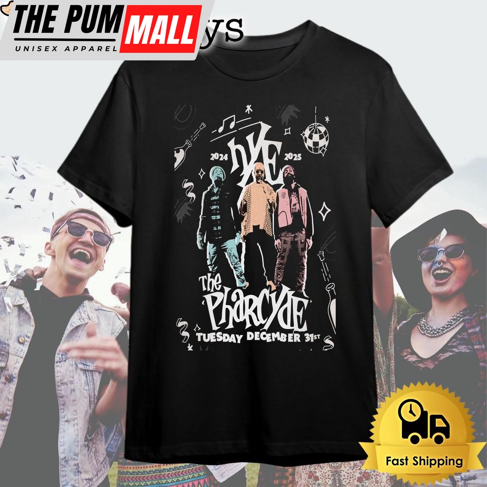 The Pharcyde Lives Ventura Music Hall Reserved In Ventura CA December 31 2024 T Shirt