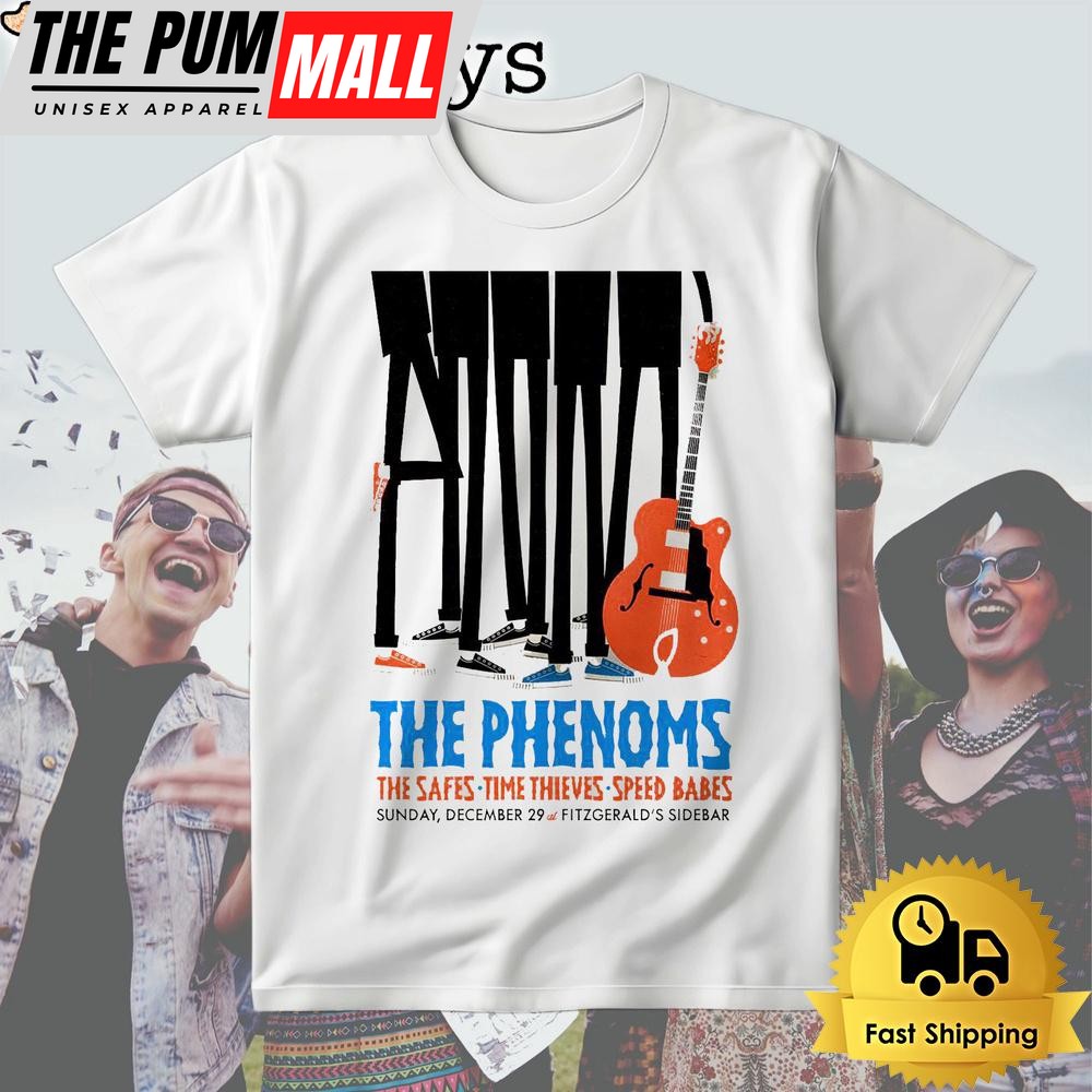The Phenoms Tour At FitzGerald’s Sidebar In Berwyn, IL On Dec 29 2024 T Shirt