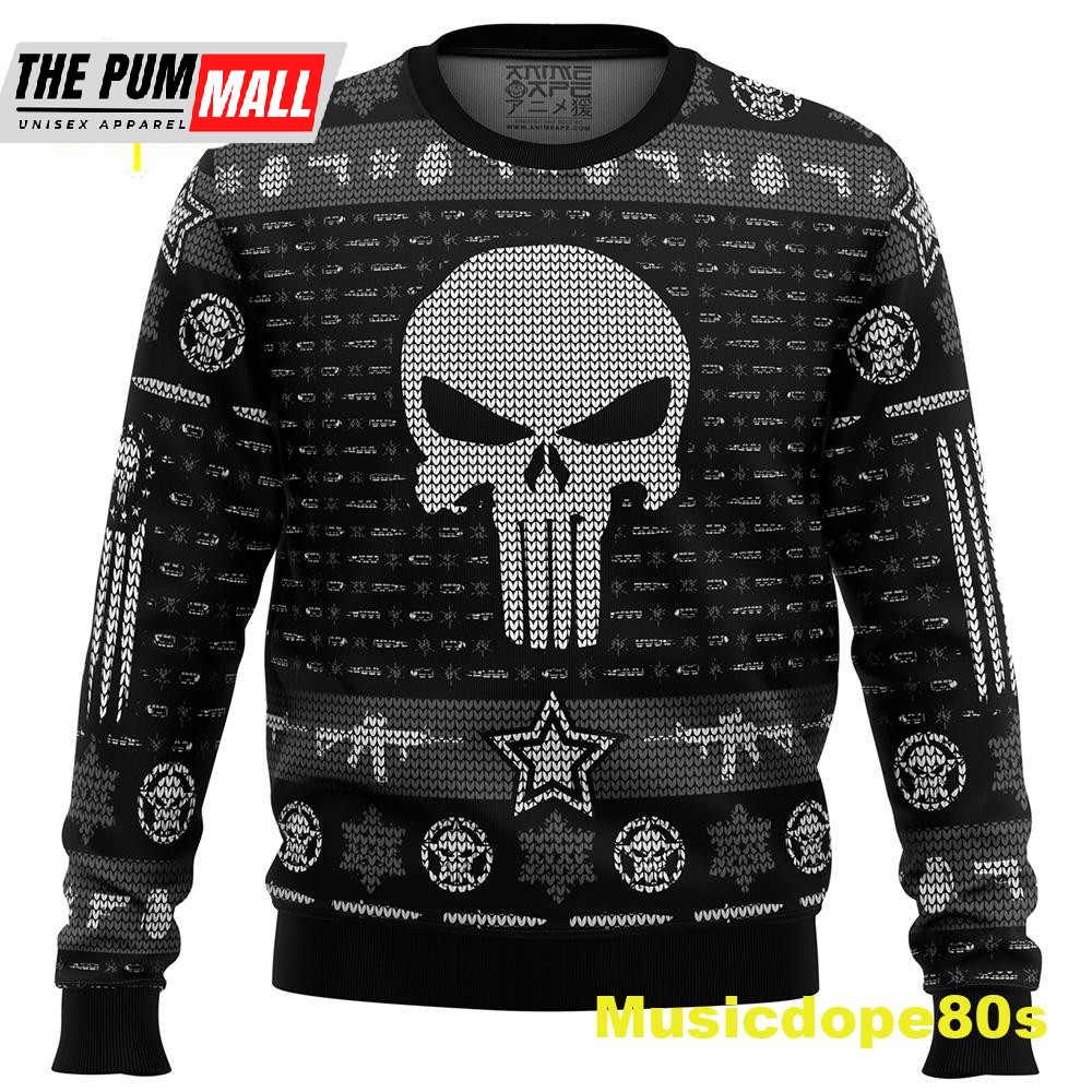 The Punisher Ugly Christmas Sweater