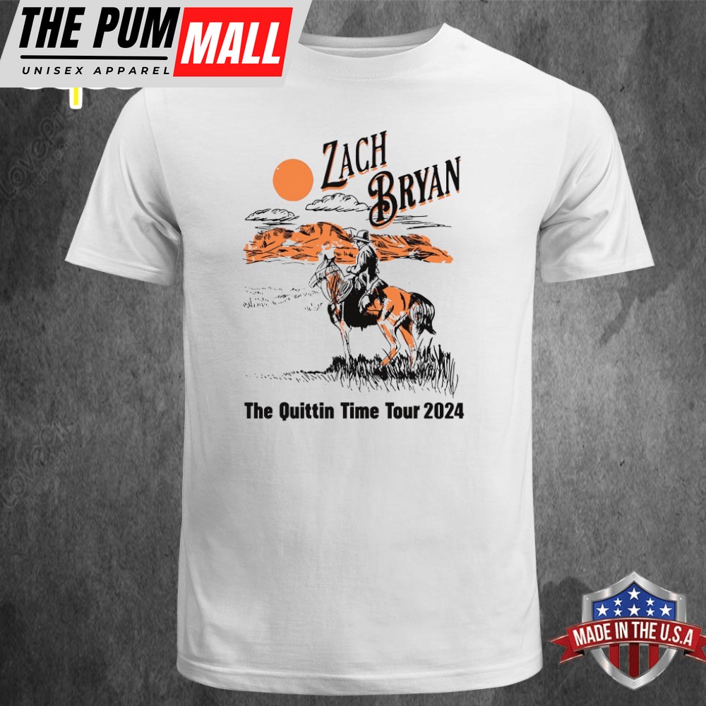 The Quittin Time Tour 2025 Zach Bryan Unisex T-shirt