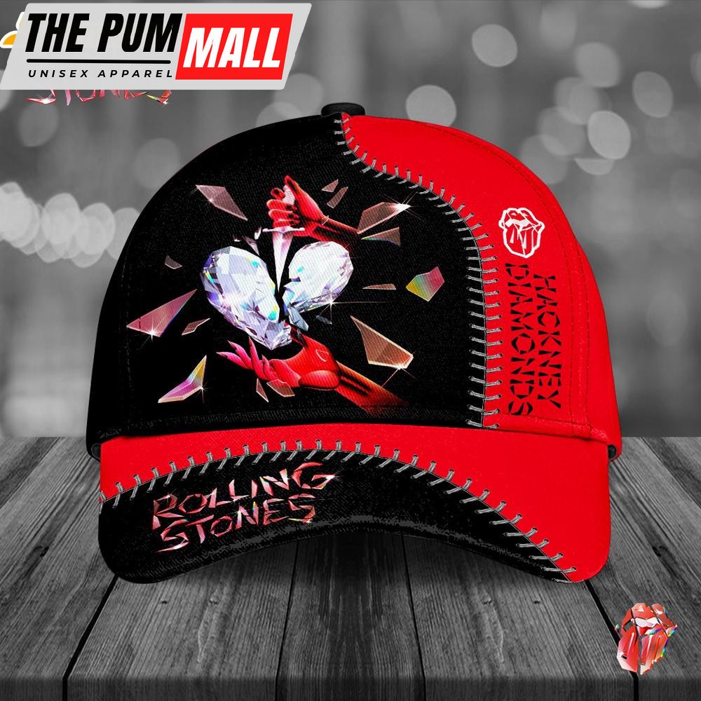 The Rolling Stones Baseball Cap Print For Fans