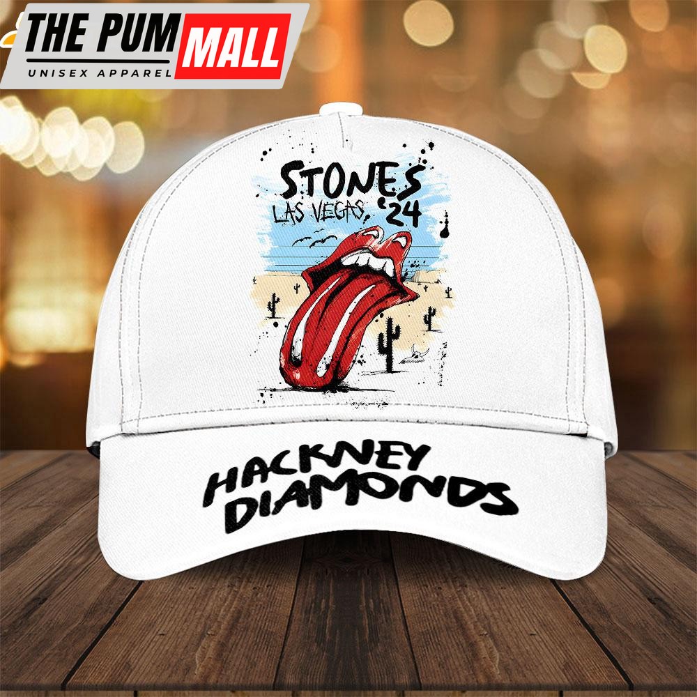 The Rolling Stones Music Lips Baseball Cap Print For Fans