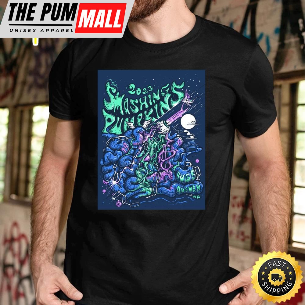 The Smashing Pumpkins Auburn August 5 Tour 2025 T-shirt