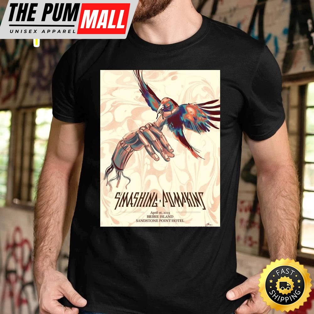 The Smashing Pumpkins Bribie Island April 16 Tour 2025 T-shirt