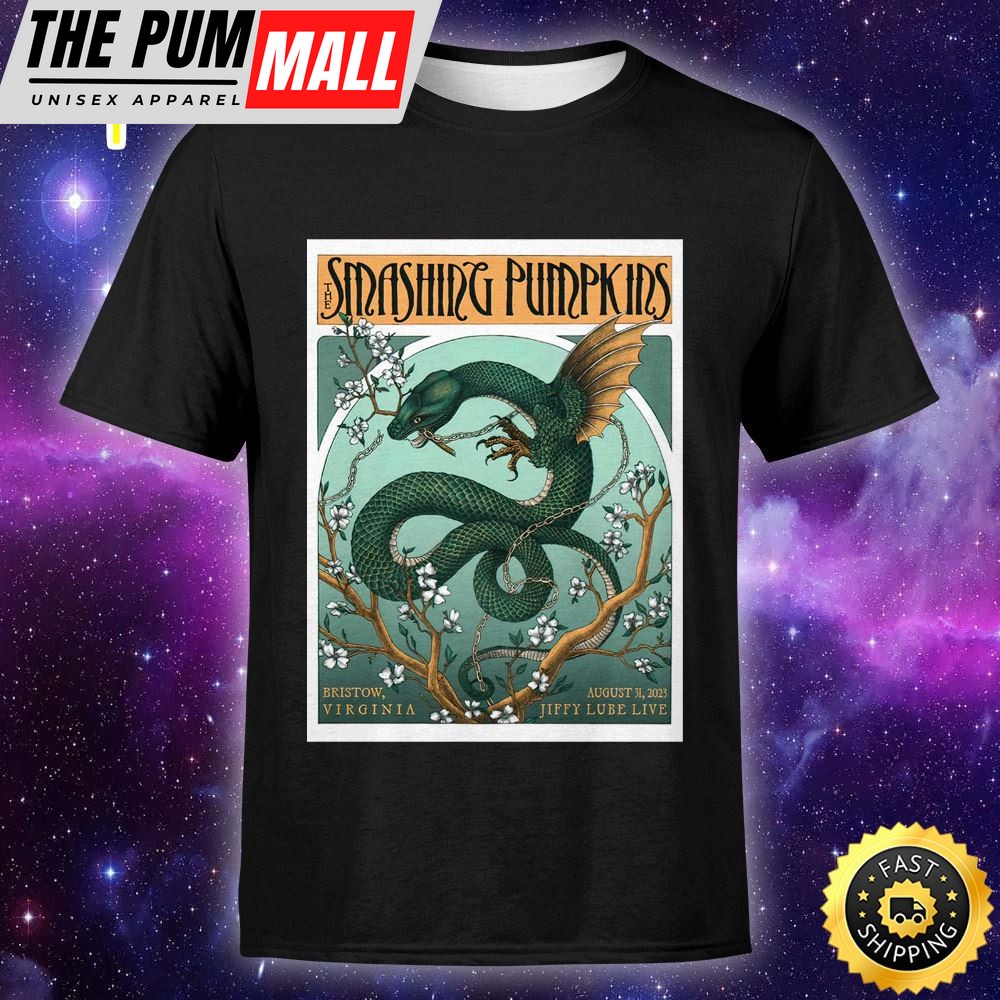 The Smashing Pumpkins Bristow August 31, 2025 Poster Unisex T-shirt