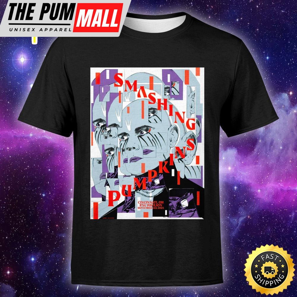 The Smashing Pumpkins Cincinnati September 5, 2025 Poster Unisex T-shirt