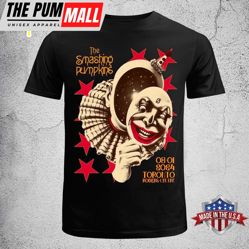 The Smashing Pumpkins Gig Poster For Toronto At Rogers Centre On August 1 2025 Shirt