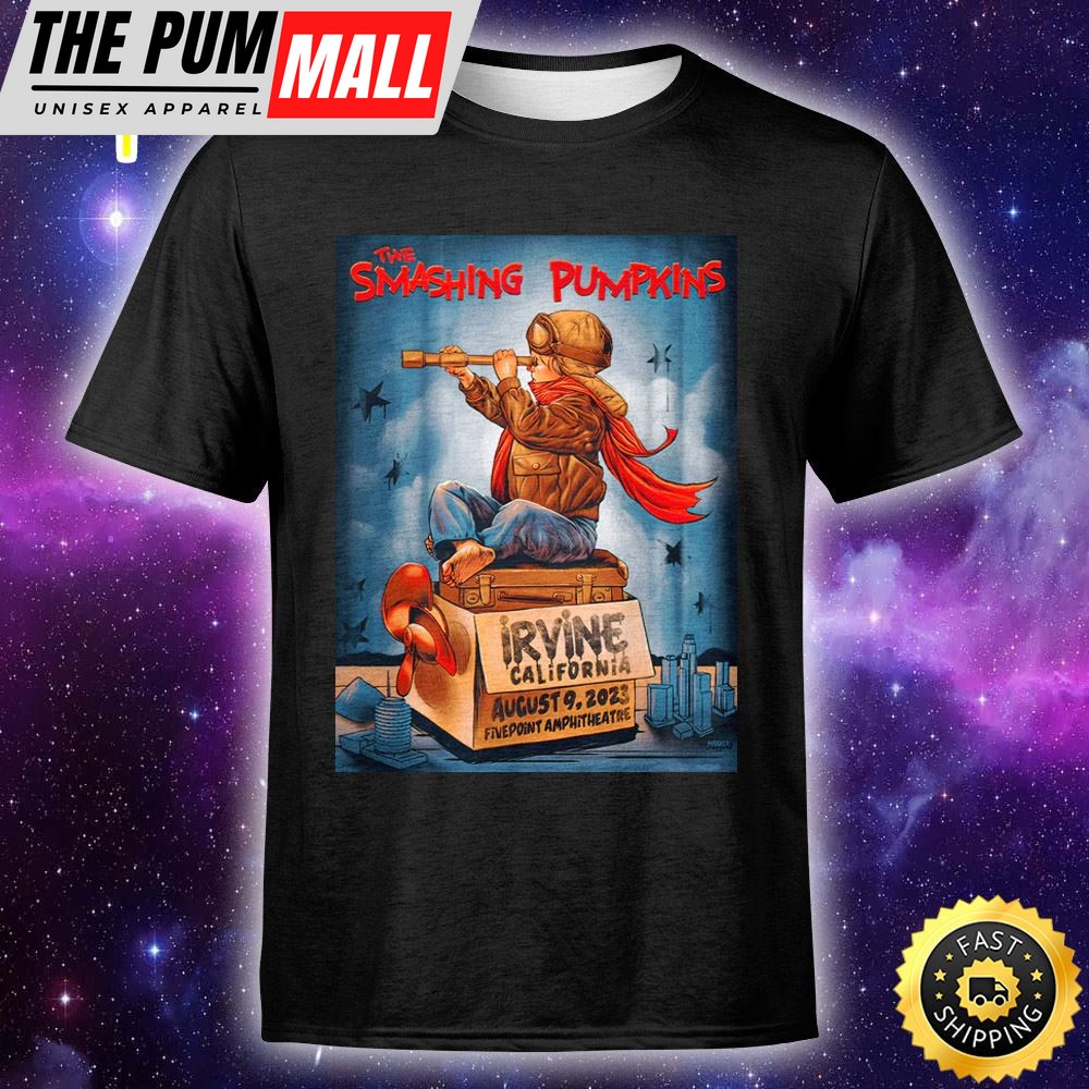 The Smashing Pumpkins Irvine August 9, 2025 Unisex T-shirt