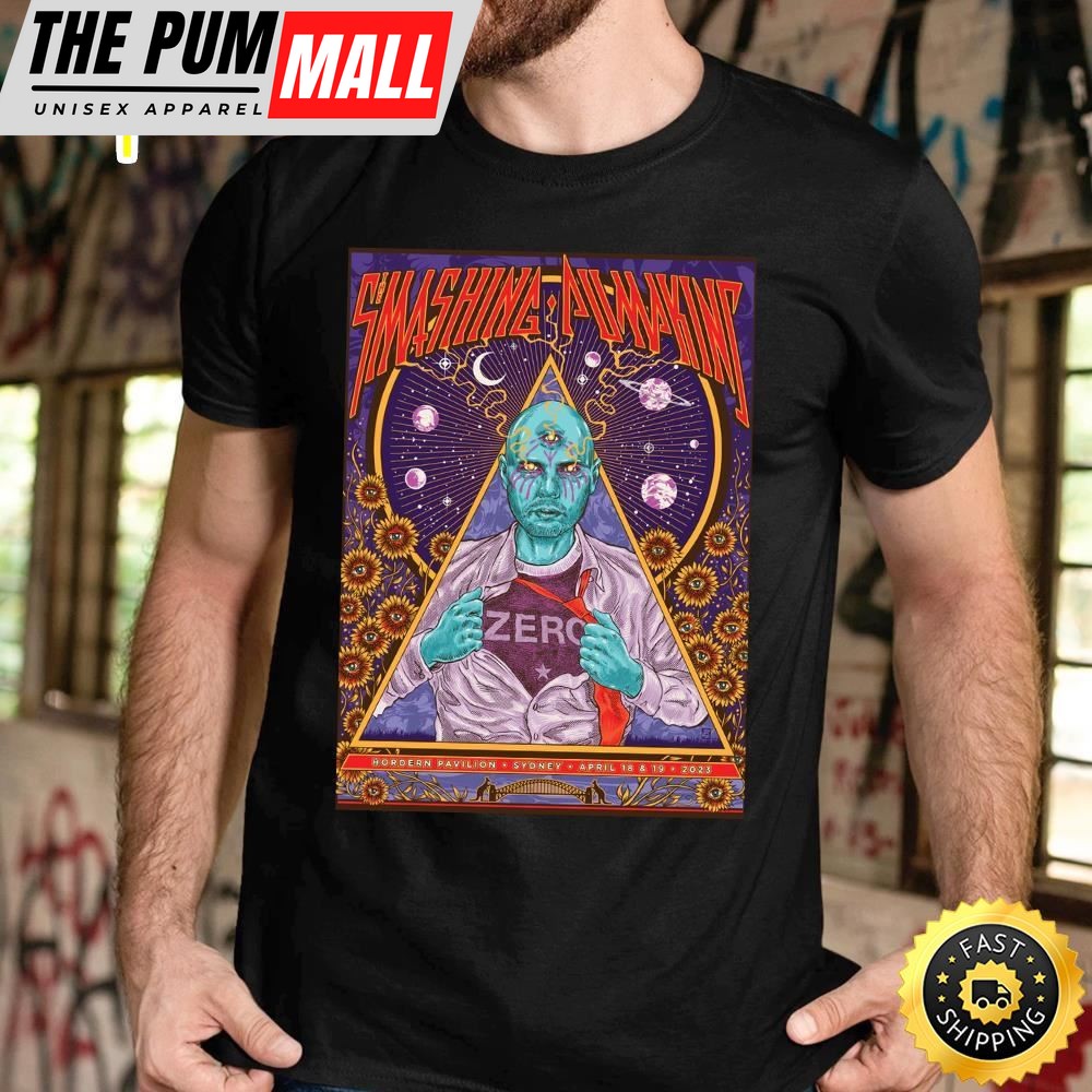 The Smashing Pumpkins Sydney April 18-19 Tour 2025 T-shirt