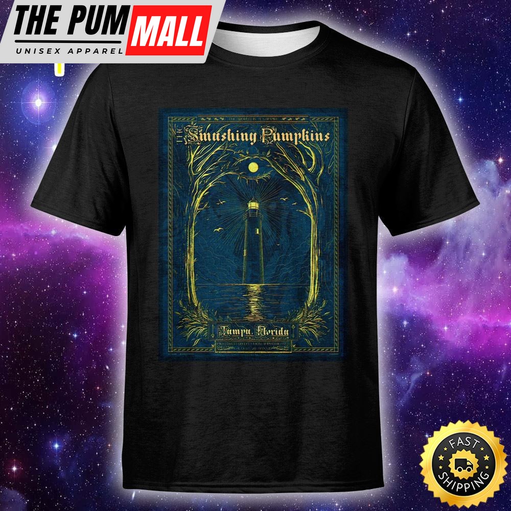 The Smashing Pumpkins Tampa August 20, 2025 Poster Unisex T-shirt