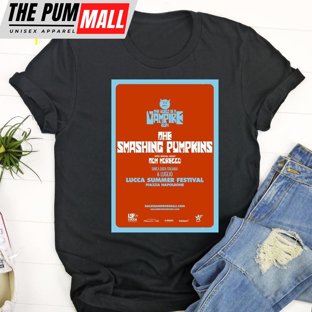The Smashing Pumpkins – The World Is A Vampire Tour 2025 T-Shirt