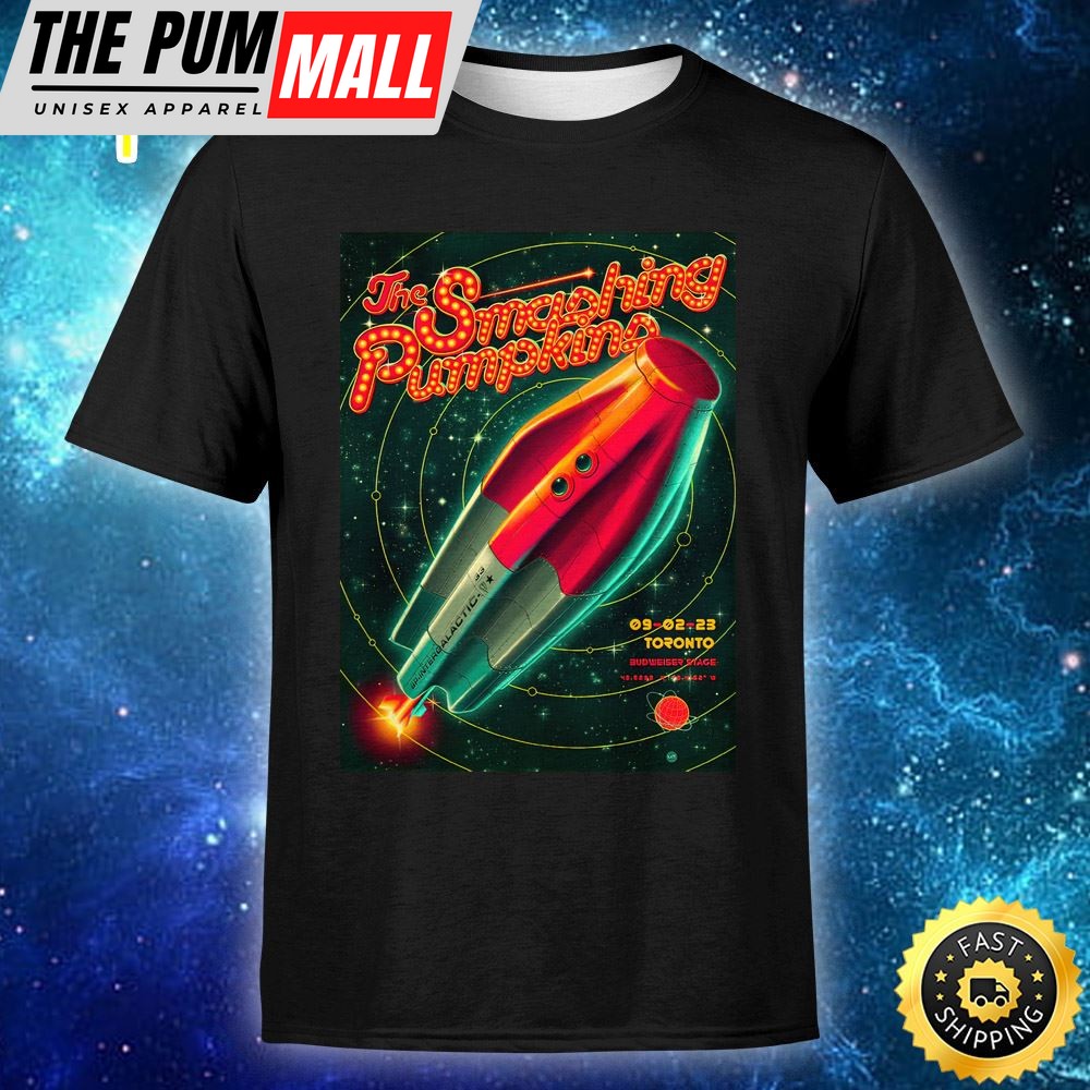 The Smashing Pumpkins Toronto September 2, 2025 Poster & Setlist Trading Card Unisex Tshirt