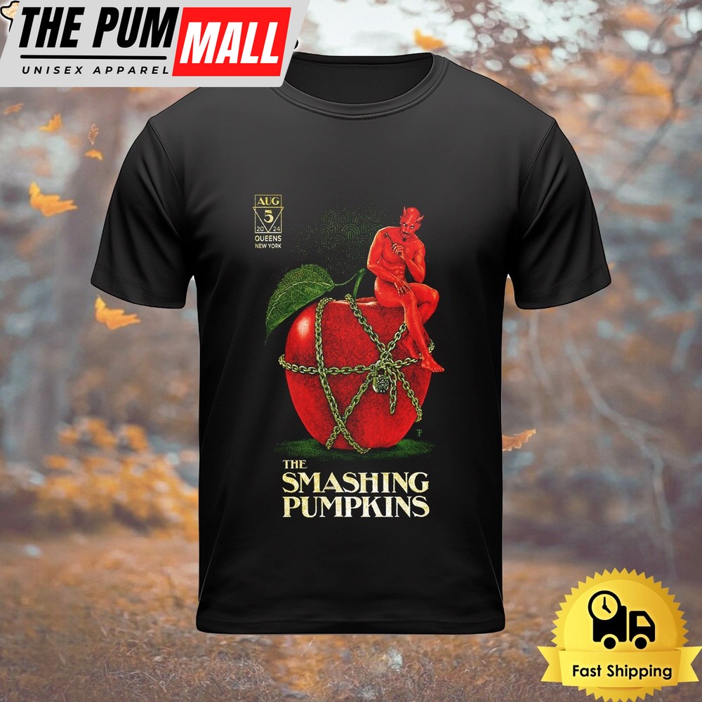 The Smashing Pumpkins Tour On August 5 2024 Citi Field Queens NY T Shirt