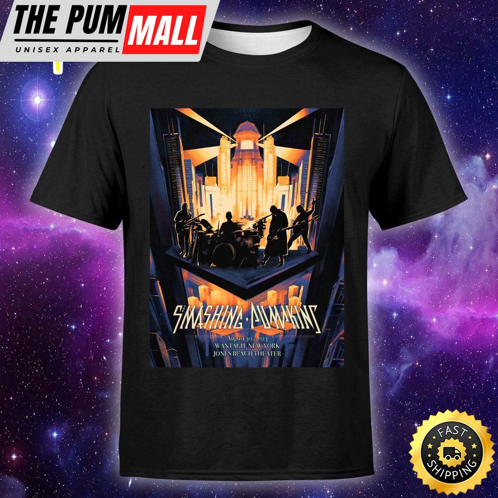 The Smashing Pumpkins Wantagh August 30, 2025 Poster Unisex T-shirt