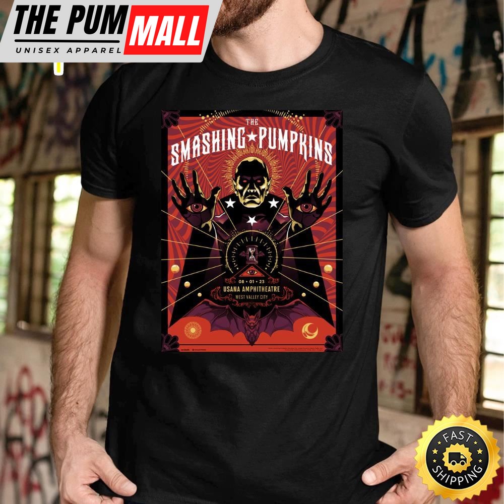 The Smashing Pumpkins West Lake City August 1 Tour 2025 T-shirt