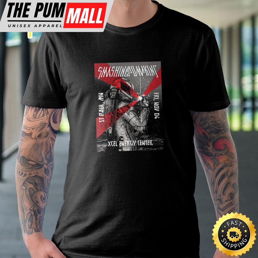 The Smashingpumpkins Tour 2025 November 4th, XCEL Energy Center Unisex T-shirt