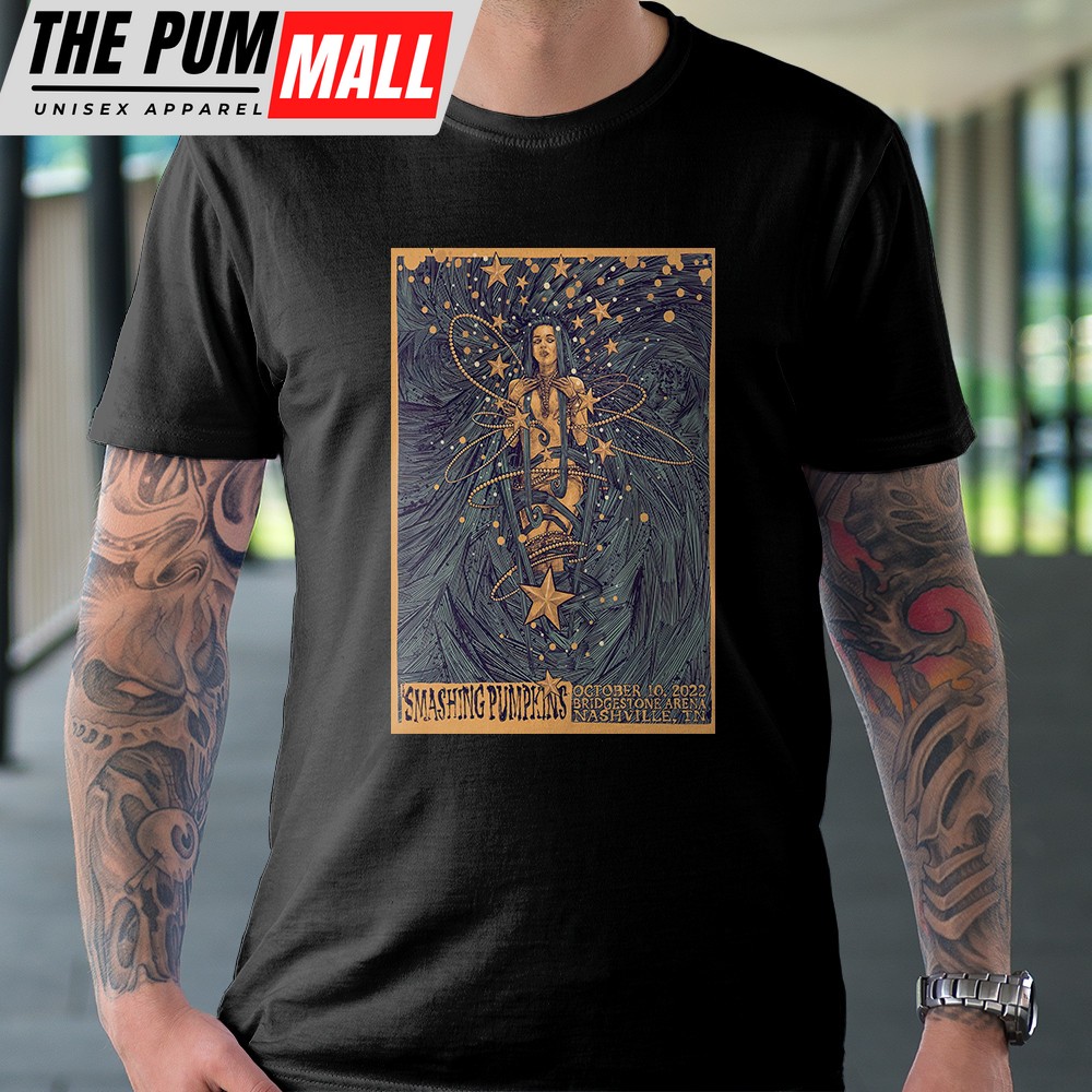 The Smashingpumpkins Tour 2025 October 10 Nashville T-shirt