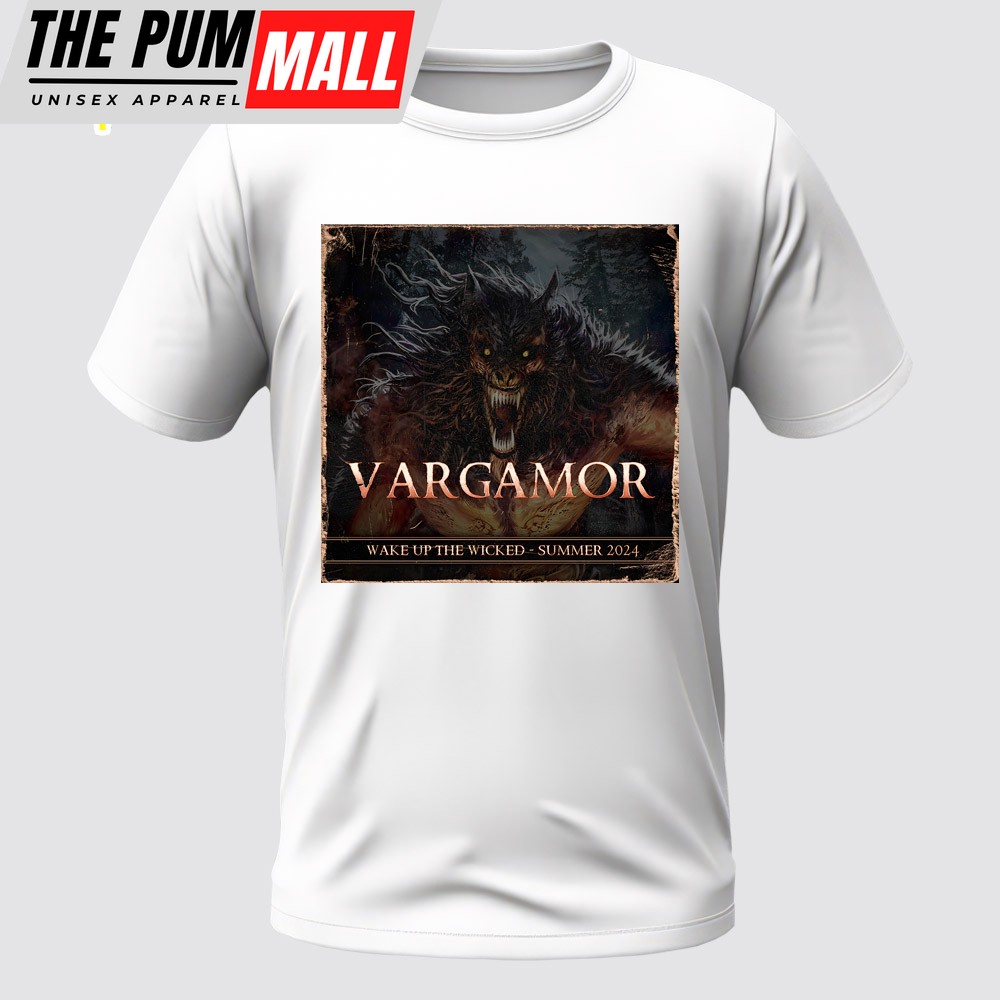 The song ‘Vargamor Wake Up The Wicked Summer Powerwolf Tour 2025 Unisex T-Shirt