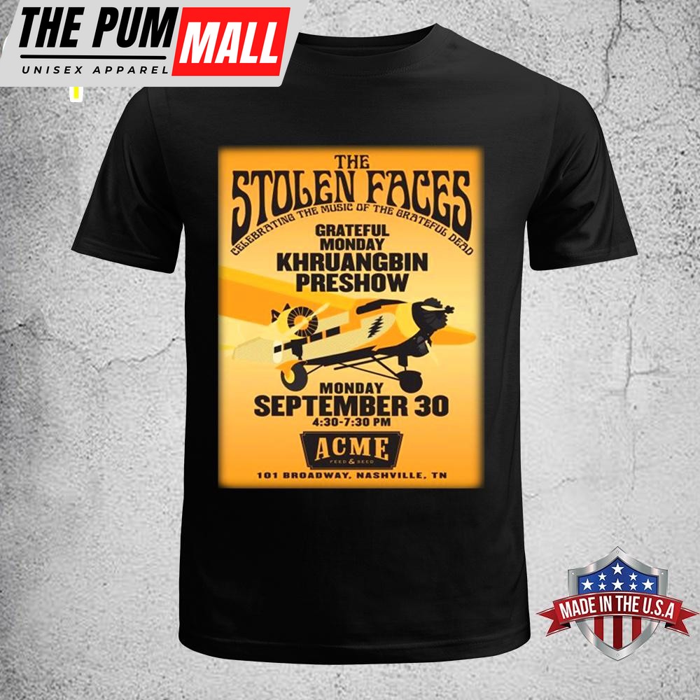 The Stolen Faces September 30, 2024 Nashville, TN Poster Unisex T-Shirt