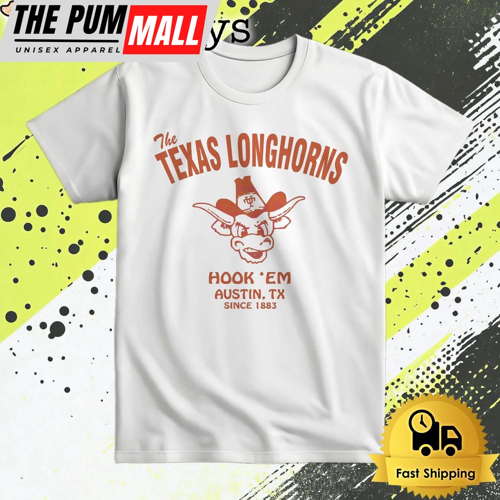The Texas Longhorns Football Hook Em T Shirt