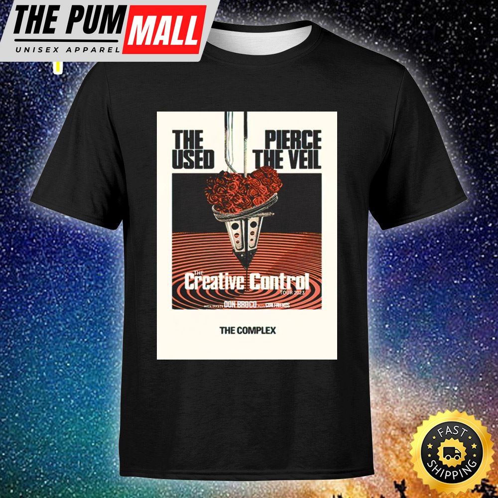 The Veil Creative Control Tour 2025 – Wednesday June 28th The Complex Salt Lake City Utah Events Unisex Tshirt