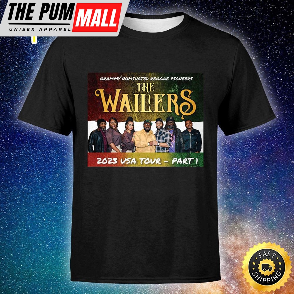 The Wailers 2025 Usa Tour Unisex T-shirt