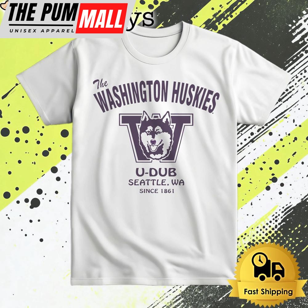 The Washington Huskies Football U Dub T Shirt