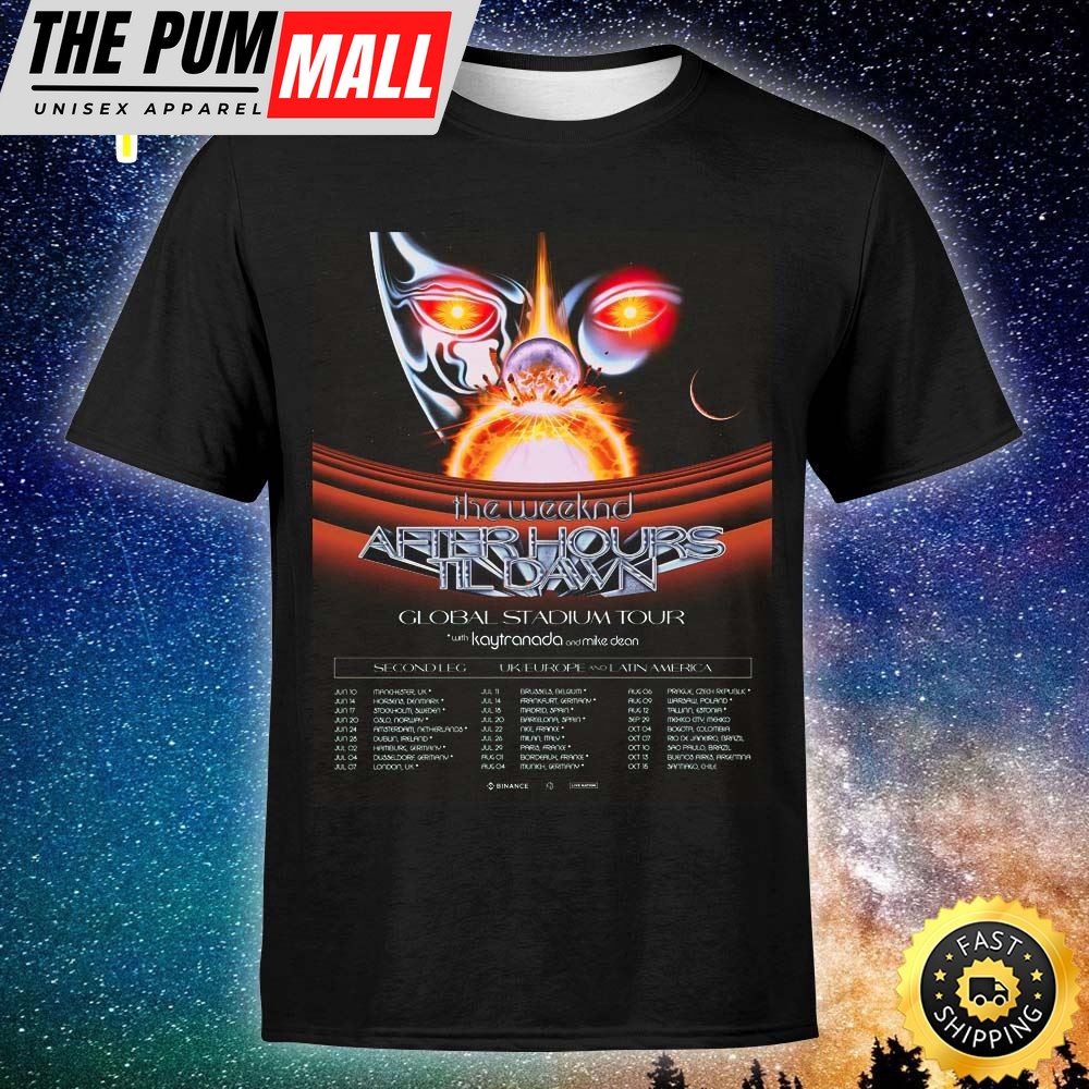 The Weeknd Adds 2025 Tour Dates Unisex T-Shirt