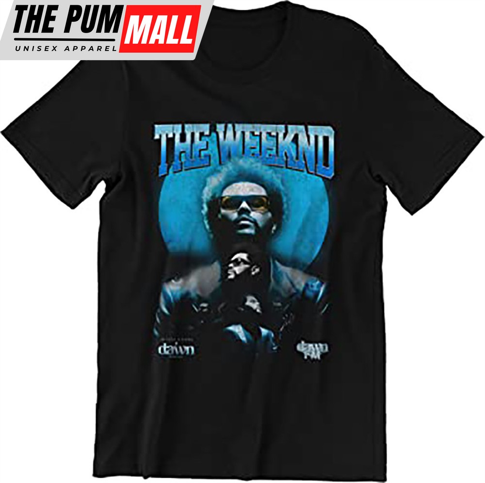 The Weeknd Album 2025 After Hours Till Dawn FM Tour Concert T-shirt