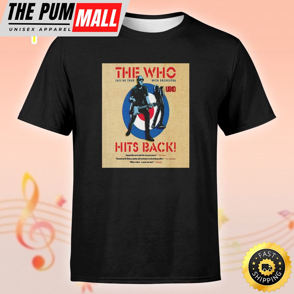 The Who Announce A Uk Summer Tour And A New Live Album 2025 Unisex Tshirt