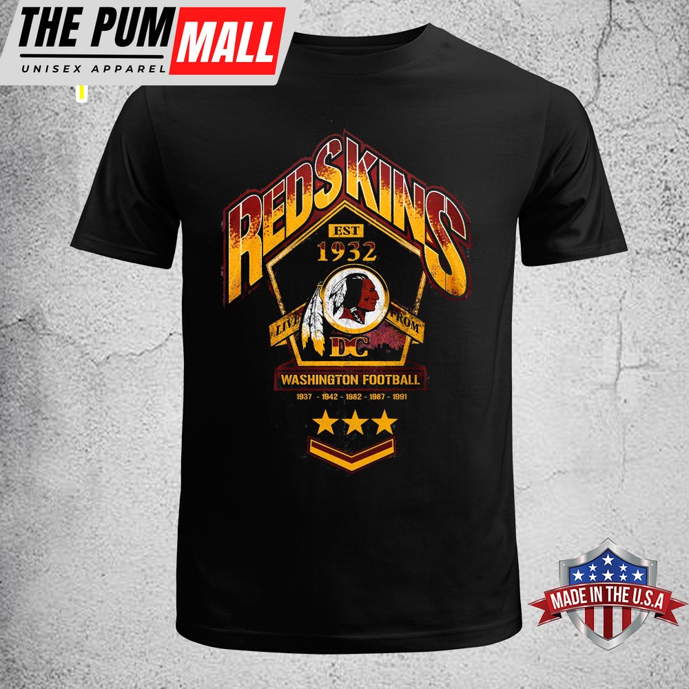 The Wild Collective Black Washington Commanders Band Unisex T-Shirt