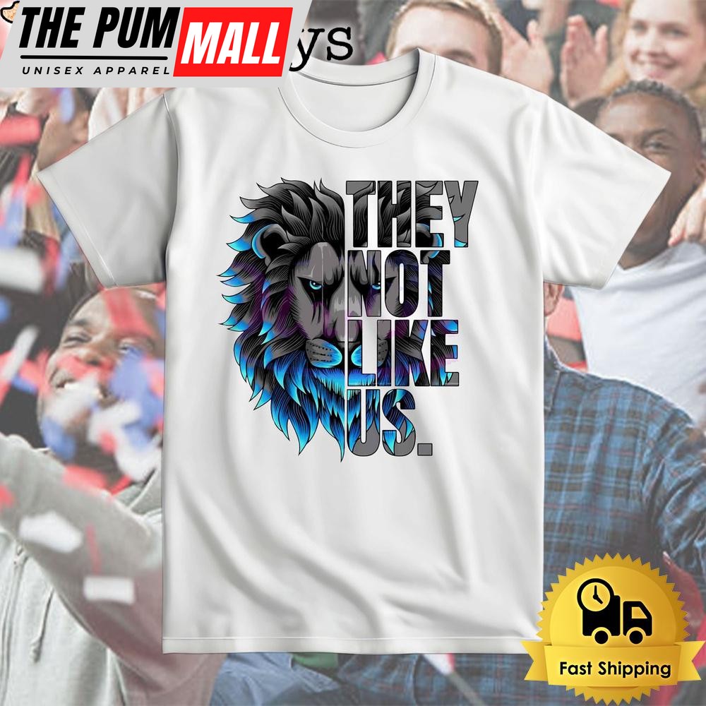 They Not Like Us Detroit Lions T Shirt