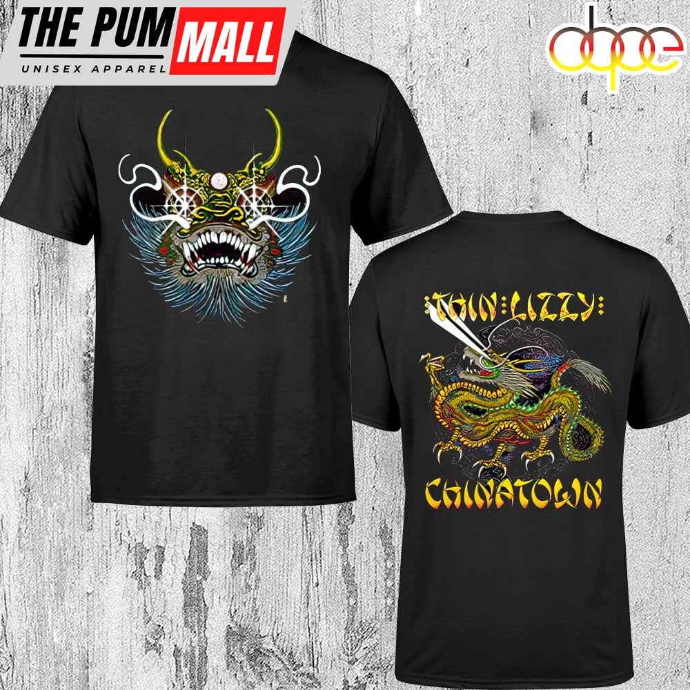 Thin Lizzy Band Chinatown Music Unisex T-Shirt