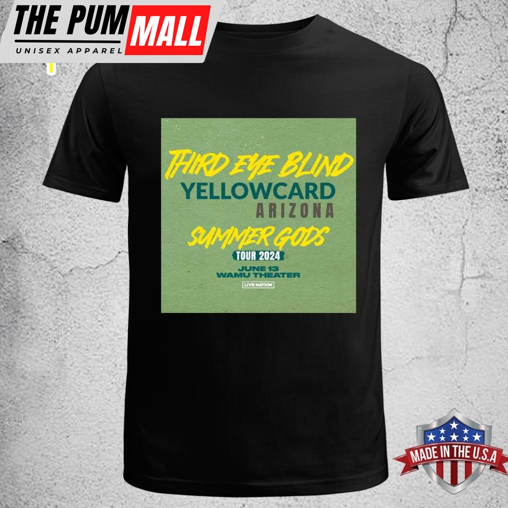 Third Eye Blind Summer Gods Tour 2025 T-shirt Unisex