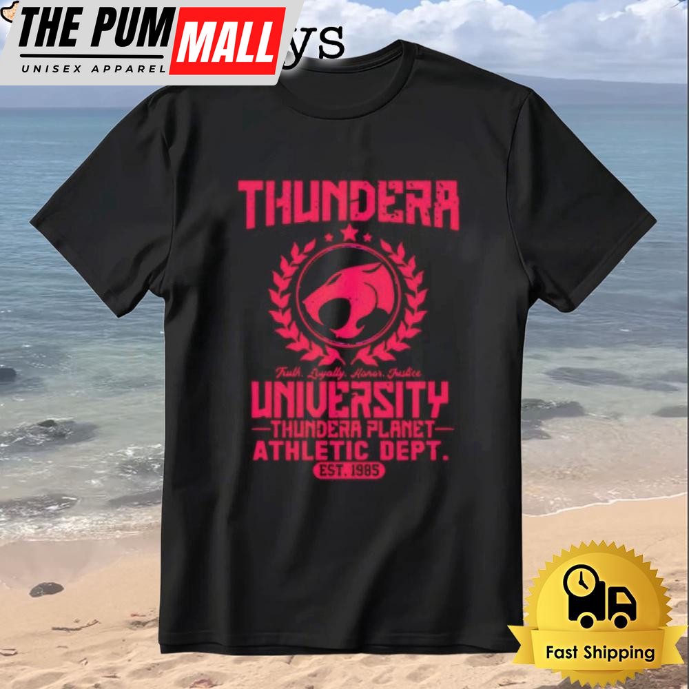 Thundera University Thundera Planet Logo T-Shirt