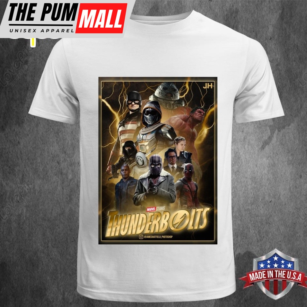 Thunderbolts 2025 Character Gift For Fan Unisex T-shirt