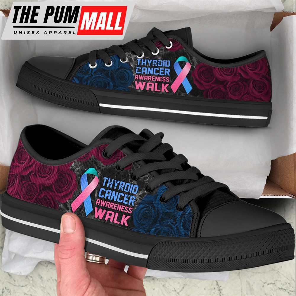 thyroid-cancer-shoes-awareness-walk-low-top-shoes-best-gift-for-men-and-women-8tcc3xt8 Thyroid Cancer Shoes Awareness Walk Low Top Shoes – Best Gift For Men And Women – Sneaker For Walking