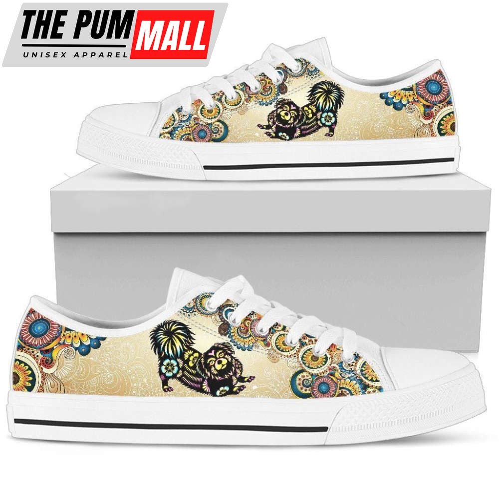 Tibetan spaniel Women’s Low Top Shoe – Comfortable & Trendy Footwear