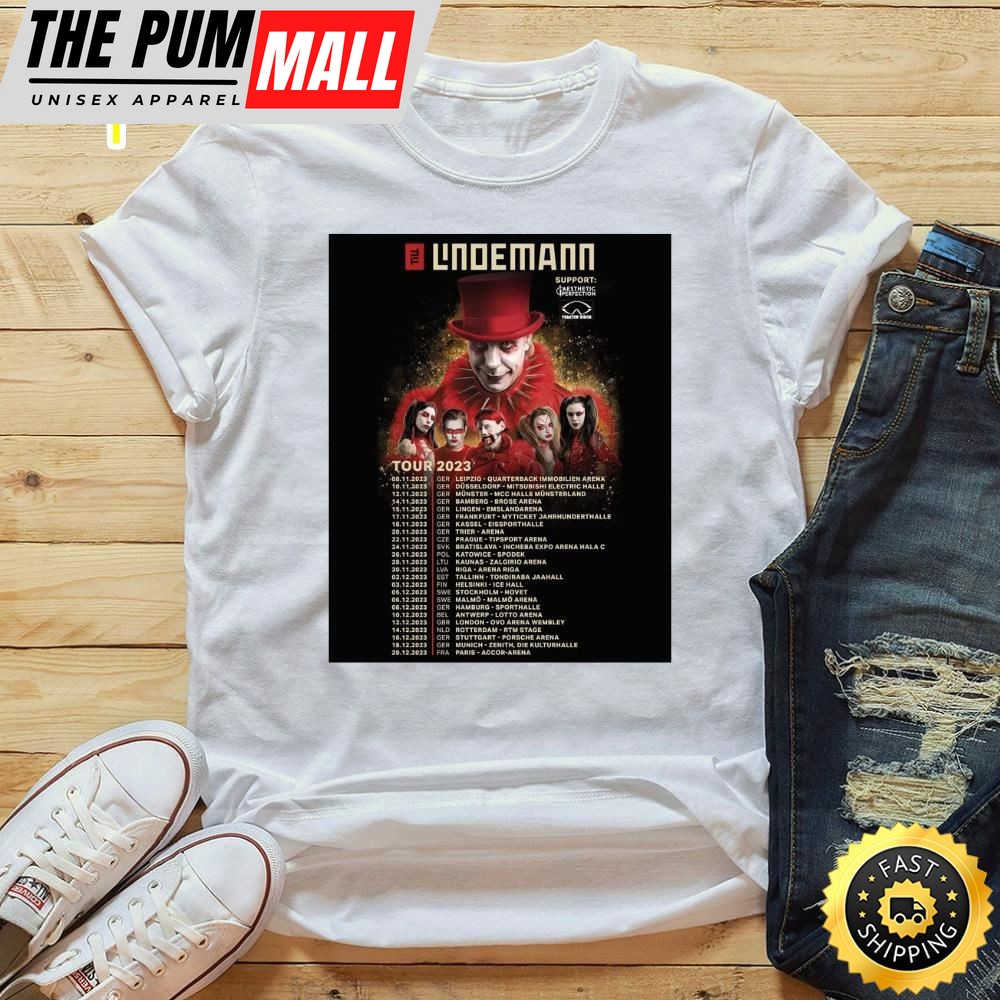 Till Lindemann Ich hasse Kinder Tour 2025 shirt