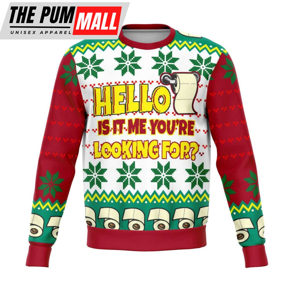 Tissue Hello Ugly Christmas Sweater – Best Gift For Christmas Day