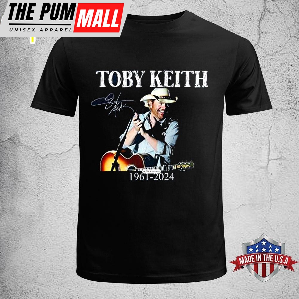 Toby Keith 1961-2025 Signature Unisex T-Shirt