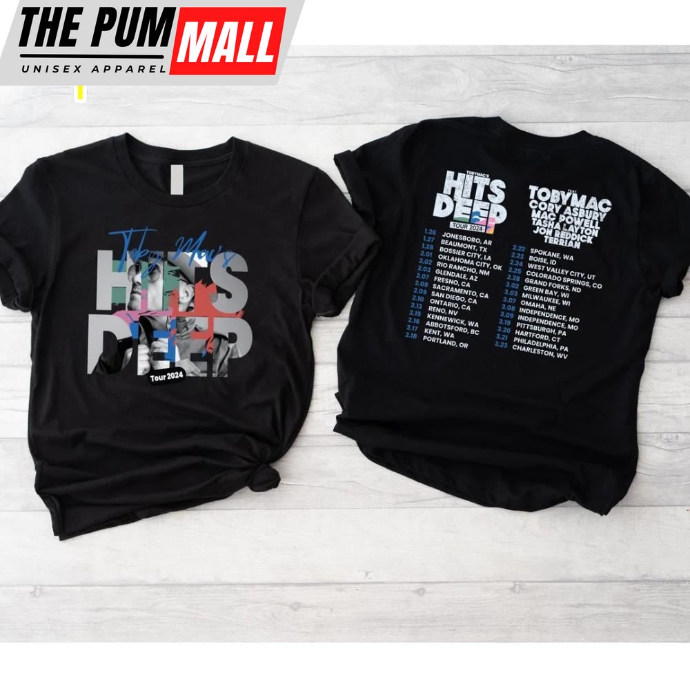 Tobymac Hits Deep Tour 2024 Shirs