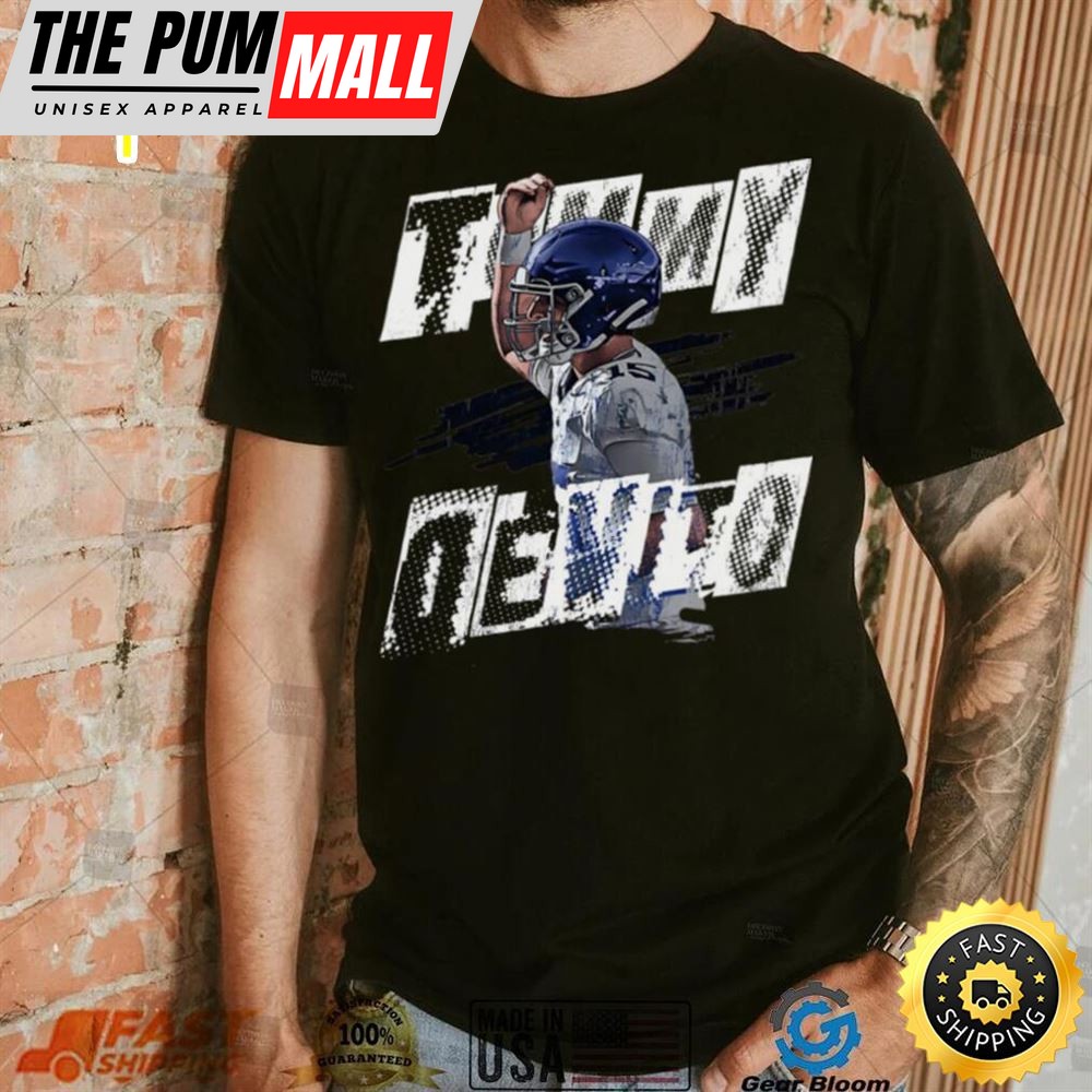 Tommy Devito Player New York Giants Football Pose Retro 2025 Shirt