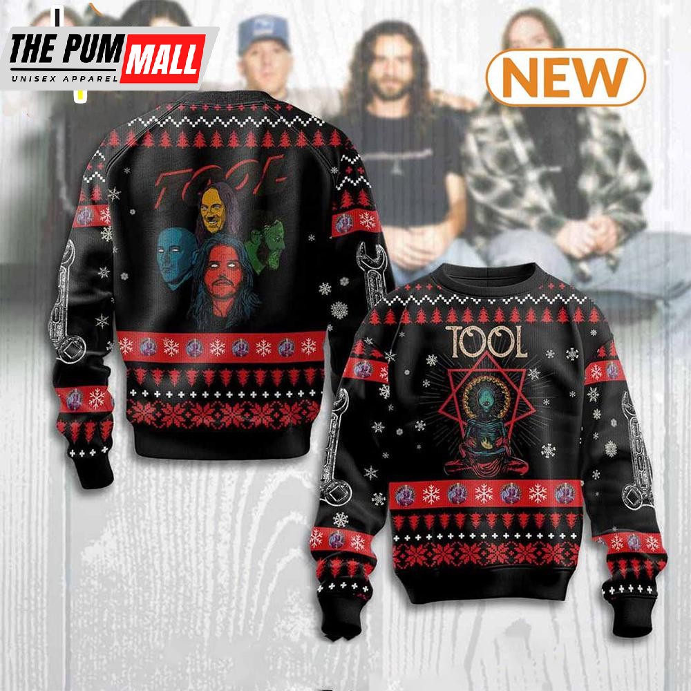 Tool Band Ugly Christmas Sweater Shirt, Sweatshirt