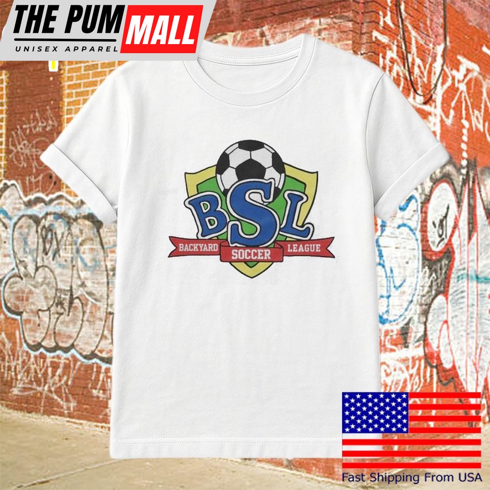 Top Backyard Soccer League Logo T-Shirt